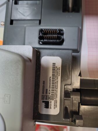 ECG Machine GE MAC 3500