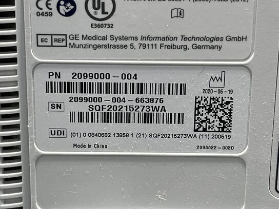 Patient Monitor GE B125
