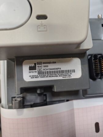 ECG Machine GE MAC 3500