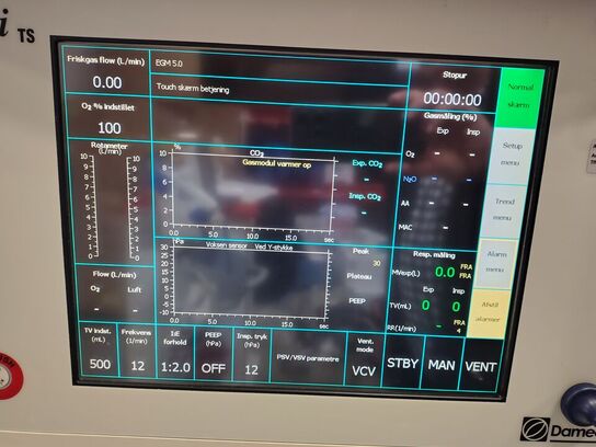 Anesthesia Machine DAMECA  Siesta