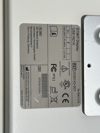 Patient monitoring system GE B850