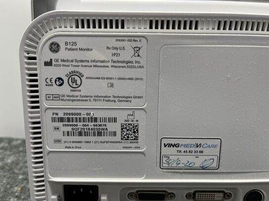 Patient Monitor GE B125