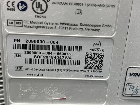 Patient Monitor GE B125