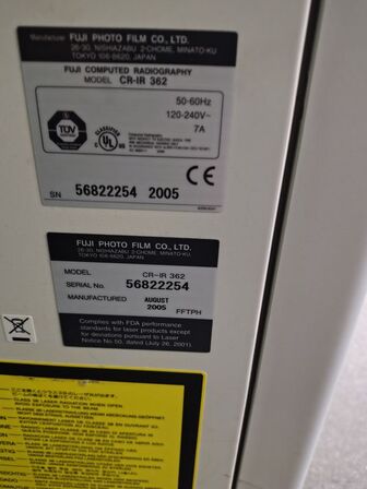 Computed Radiography FUJI FCR XG 5000