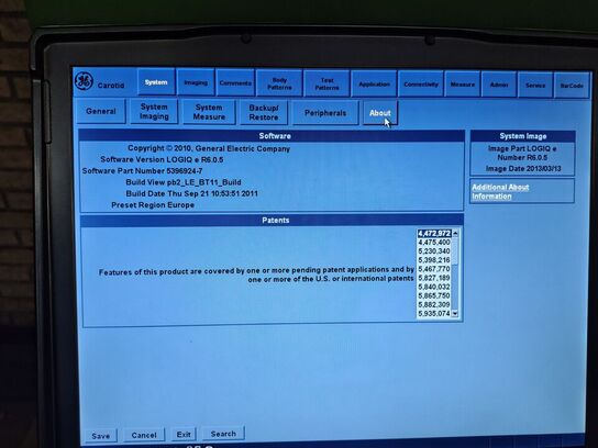 Ultrasound scanner LOGIQ