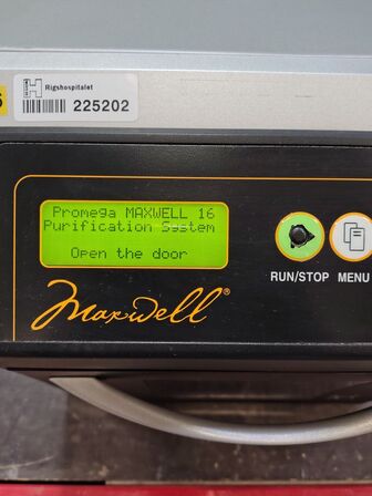 DNA Extraction Purification System  PROMEGA  Maxwell 16 