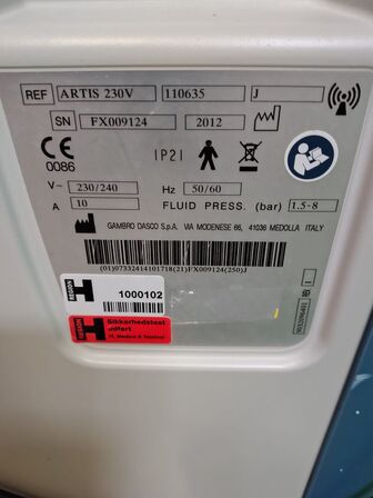 Dialysis machine GAMBRO Artis