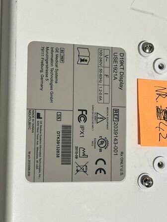 Patient monitoring system GE B850