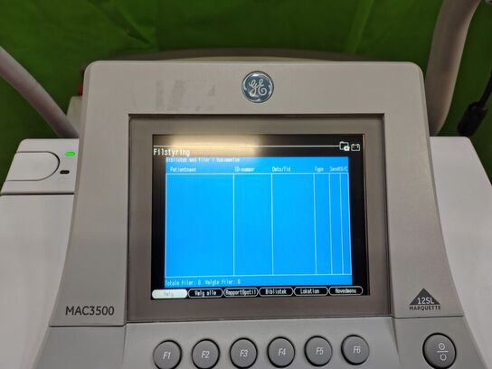 ECG Machine GE MAC 3500