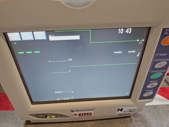 Four Patient Monitors  NIHON KOHDEB