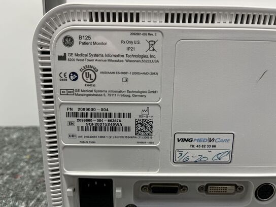Patient Monitor GE B125