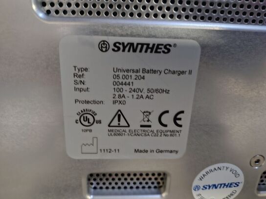 Battery Charger SYNTHES Charger ll