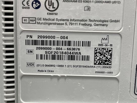 Patient Monitor GE B125