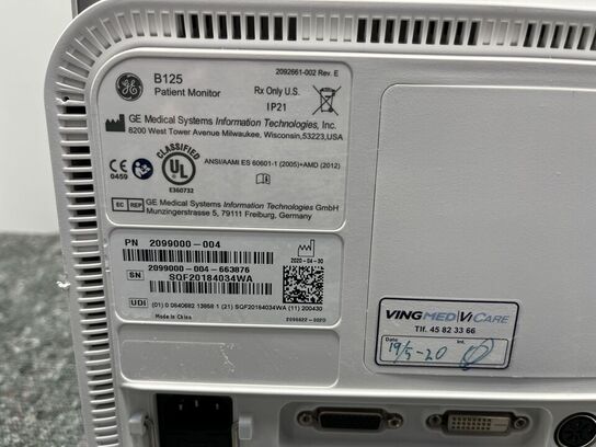 Patient Monitor GE B125