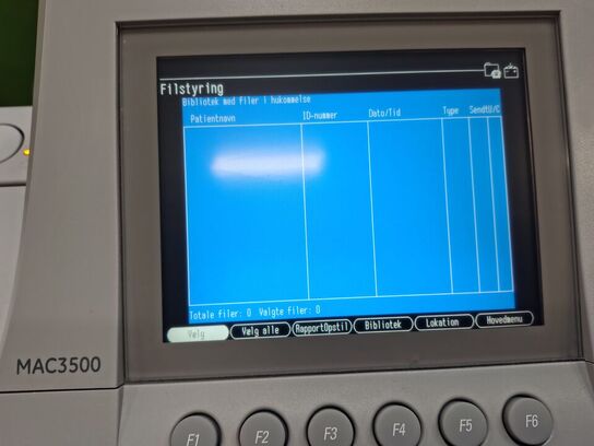 ECG Machine GE MAC 3500