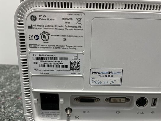 Patient Monitor GE B125