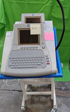 Two ECG units GE MAV3500