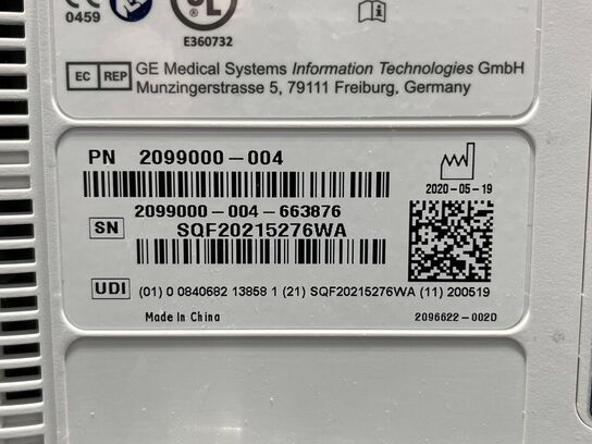 Patient Monitor GE B125