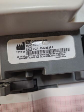 ECG Machine GE MAC 3500