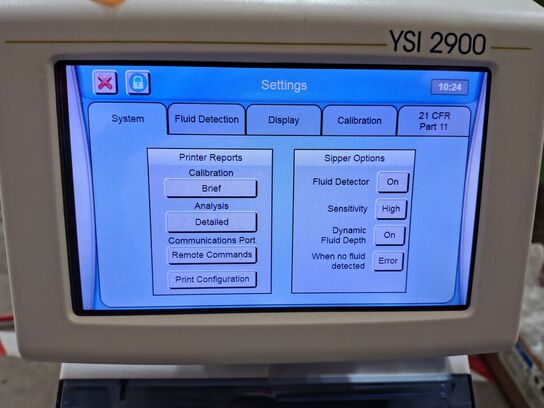 Biochemistry analyzer  YSI 2900