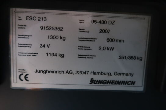 Stabler JUNGHEINRICH ESC 213