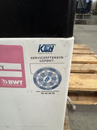 Hætteopvasker, Ken DW412 + Alpha blødgøringsanlæg MOMSFRI