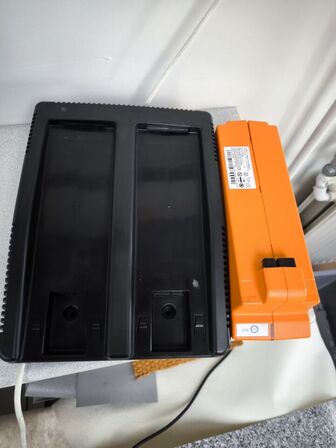 Rygstøvsuger NILFISK GD5 til batteri - inkl. lader og batteri