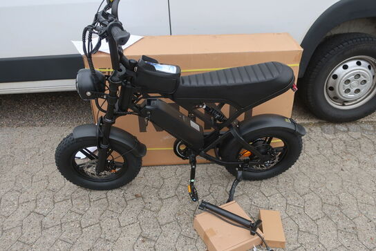 Elcykel m. 7 gear 25 km/t (ubrugt)