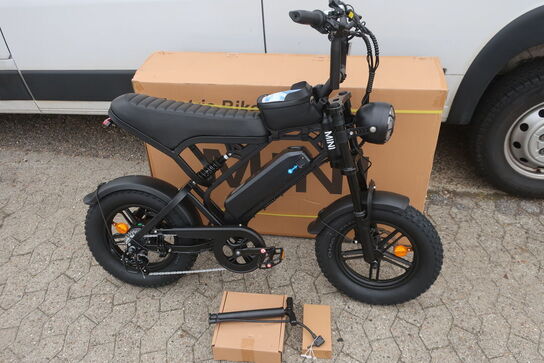 Elcykel m. 7 gear 25 km/t (ubrugt)