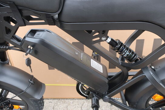 Elcykel m. 7 gear 25 km/t (ubrugt)