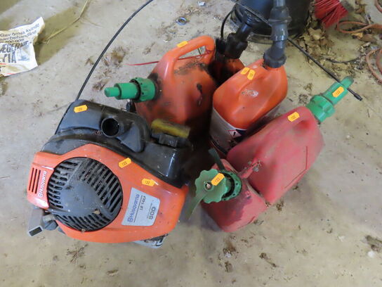 Plæneklipper motor HUSQVARNA LB146P + div. Dunke