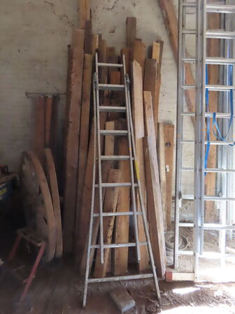 4stk Lange aluminiumsstiger