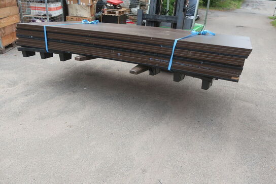 14 stk. plader 