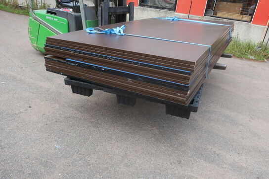 14 stk. plader 