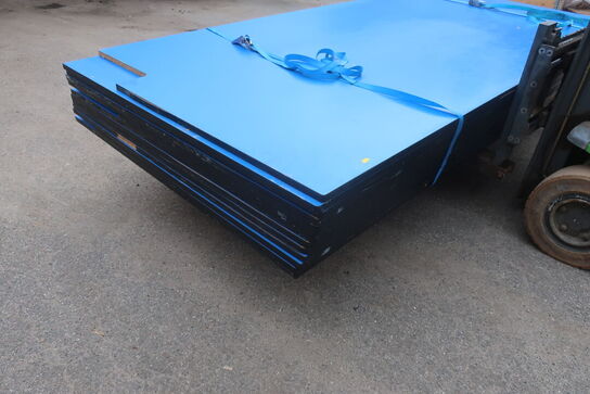 13 stk. plader 