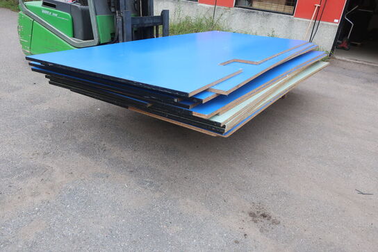 11 stk. plader 