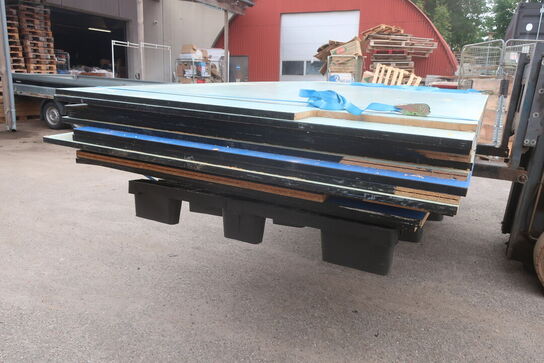 13 stk. plader 