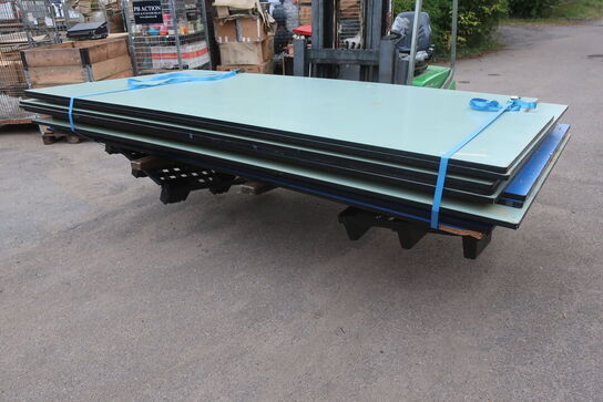 13 stk. plader 
