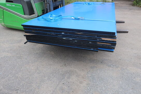 13 stk. plader 