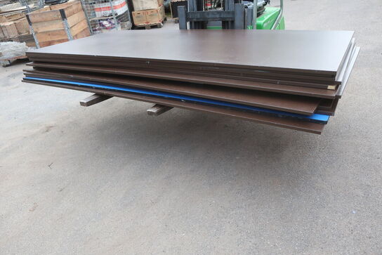 14 stk. plader 