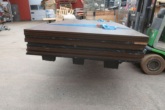 14 stk. plader 