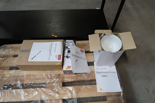 Palle med varelager (se billeder for indhold)