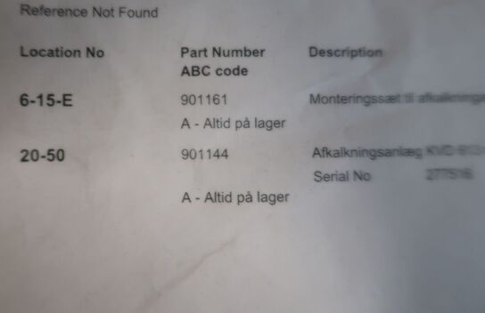 Palle med varelager (se billeder for indhold)