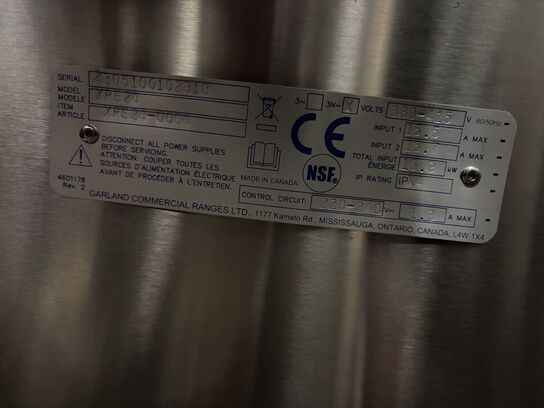 1 stk. Grill Xpress dobbelt gulvmodel Garland (udstillingsmodel, se billeder)(læs beskrivelse)