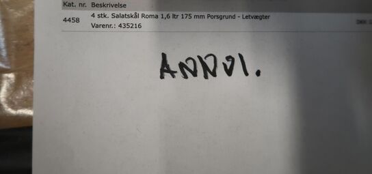 Palle med varelager (se billeder for indhold)