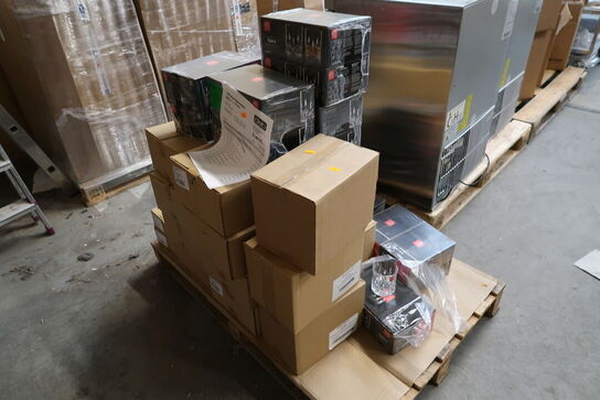 Palle med varelager (se billeder for indhold)