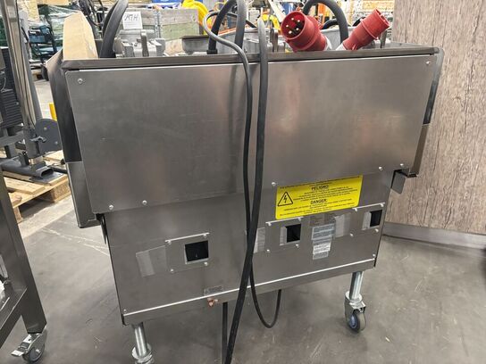 1 stk. Grill Xpress triple gulvmodel Garland (udstillingsmodel, se billeder)(Læs beskrivelse)