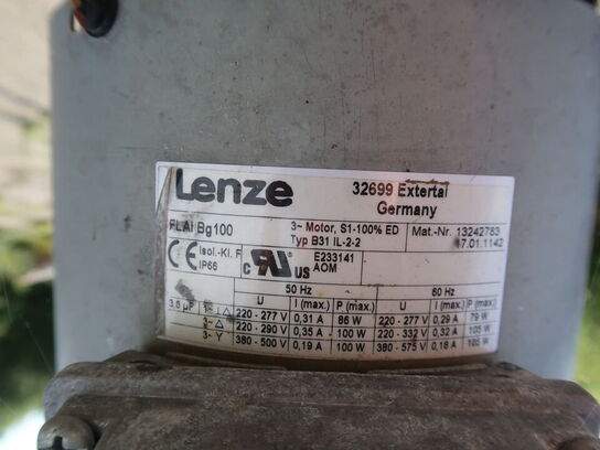 2 stk. Lenze planet gear