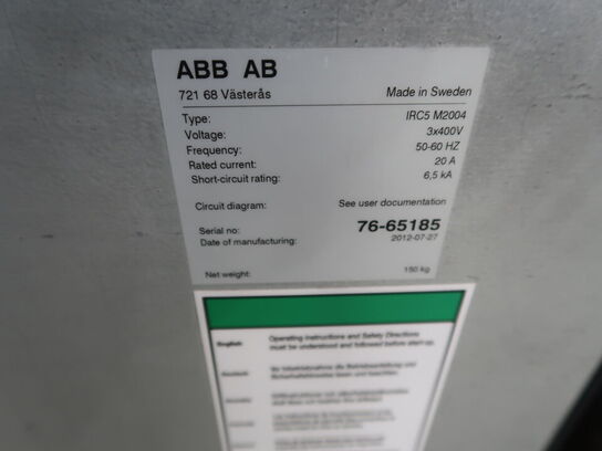 Robotarm ABB IRB 7600 M2004