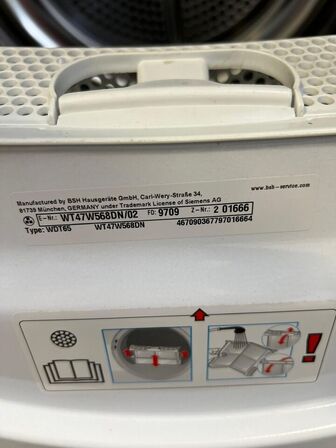 Tørretumbler SIEMENS